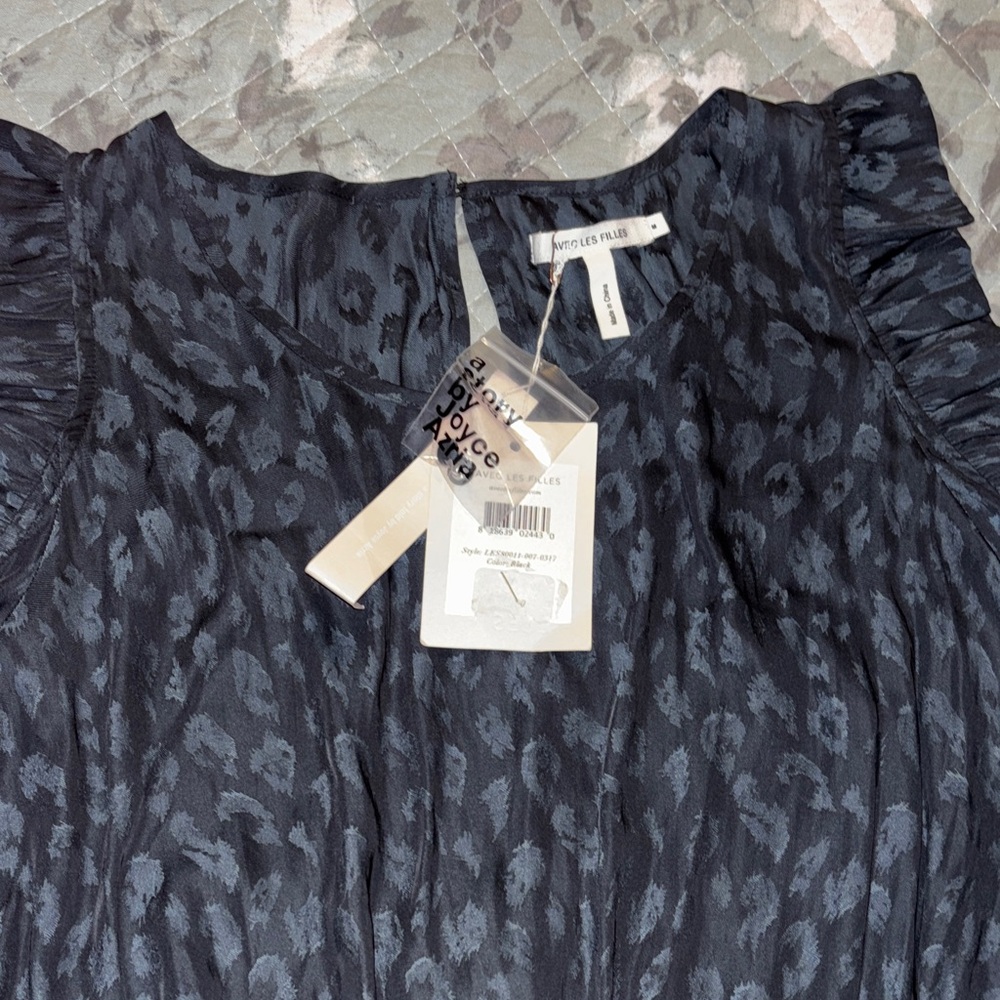 Joyce Leslie Dark Patterned romper
